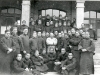 02.1933. Father Lebbe the middle of major seminarians Suanhwa regional seminar in a series of lectures on the supernatural life.   [Album II Photo 129. Neg: Y 7? 7 A]