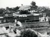 Overview of the Catholic mission of Ankwo and the Cathedral of Christ the King dominates the western suburb of the city. This was the center of the activity of the Father Lebbe from 1928 to 1937. (Photo ramparts 09.1940.)   [Album II Photo 145. Neg: Z 5? 5 A]