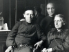 06.1921 likely to Paris (or Maredret?). Father Lebbe Lebbe with Mrs., his mother, and Father Cotta.   [Gallery I, Photo 61. Neg: P 11]