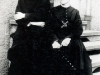 Around 1898-1899. Vincent and his younger brother Adrian (Dom Bede) joined the Benedictines at Maredsous. Photo taken in front of the abbey school Maredsous.   [Gallery I, Photo 8. Neg: IV 52]