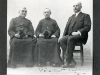 At Liege, 10.1926 at the time of the consecration of Chinese bishops, or early 1927. With Father Vincent Lebbe Bolly, pastor of St. Denis in Liege, and Paul Staes, businessman, benefactor of the Father Lebbe, who saved the work of Chinese students and financially supported largely the foundation of the Small Brothers and Little Sisters of Ankwo.   [Gallery I, Photo 91. Neg: 25 A II]