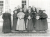 05.01.1927, from Baron Armand Simonis great benefactor of the work of Chinese students (Amitiés Belgo-Chinese), at the Chateau de Fays (Polleur).   n. 1: Vincent Lebbe, n. 2: Bishop Sun, n. 3: Bishop Chao, n. 4: Bishop Ch\'en, n. 5: Abbot Chao, n. 6: X, n. 7: Dean Tschoffen, n. 8: X, n. 9: Paul Staes, n. 10: Father or Father of Moffarts, n. 11: Baron Simonis, n. 12: Ms. Simonis, n. 13: Father Wang Scheut, n. 14: Mr. Mali, n. 15: Armand Simonis, n. 16: X, n. 17: Father Andrew Boland, n. 18: Purnal priest.   [Gallery I, Photo 97. Neg: X 35]