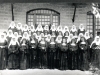 03.10.1931, à Ankwo.  Communauté des soeurs Thérésiennes le jour de leur première profession.  [Album II, Photo 110. Nég: I 18]