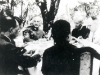 22.09.1938 op Ankow.        Vincent Lebbe werd ontvangen voor de lunch door president Chiang Kai-shek en zijn vrouw Sung Mei-Ling (van achteren, in de voorkant van Marshall), samen met minister van Buitenlandse Zaken van de Republiek China, de heer Wang Shih Chieh (van links naar Song Mei-Ling), en de Australische Raad van Marshall, de heer WH Donald (links van V. Lebbe). Dit was de laatste keer Vader Lebbe voldaan aan de Generalissimo.